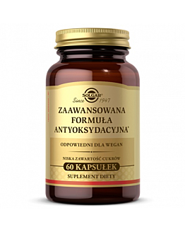 Solgar Zaawansowana Formuła Antyoksydacyjna kapsułki
