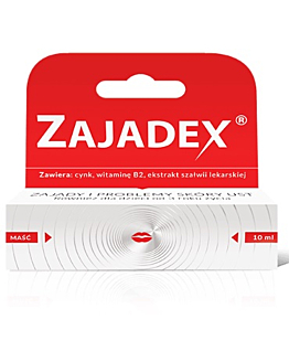 Zajadex, Maść na zajady i problemy skóry ust, 10 ml