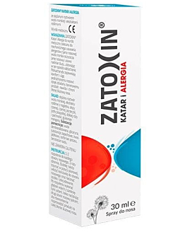 Zatoxin Katar i Alergia, Spray do nosa 