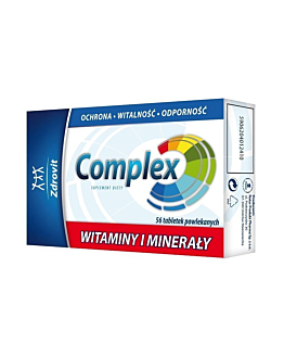 Zdrovit Complex Witaminy i Minerały, Tabletki
