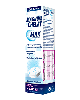 Zdrovit Magnum Chelat Max, Tabletki musujące 