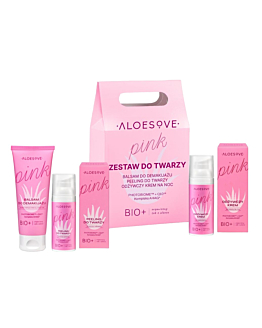 Aloesove Pink Zestaw kosmetyków do pielęgnacji skóry twarzy