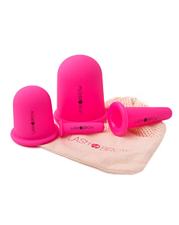 Lash Brow Coppette in Silicone per Massaggio Corpo e Viso