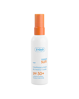 Ziaja Sopot Sun Krem do twarzy i ciała, SPF 50+, nawilżający