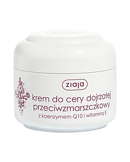 Ziaja Crema Antirughe con Coenzima Q10 e Vitamina E 50 ml