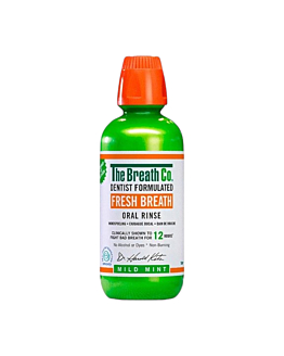 The Breath Co Płyn do higieny jamy ustnej Świeży oddech, Łagodna Mięta