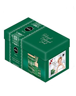 Aroma Home & Dorota Christmas Box Zimowy Las (Świeca & Patyczki )