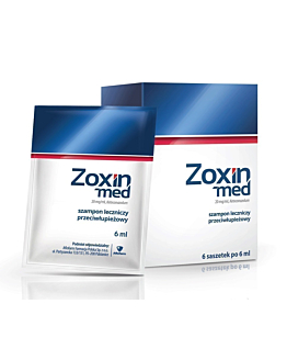 Zoxin-med 20 mg/ml, Szampon leczniczy, 6 Saszetek