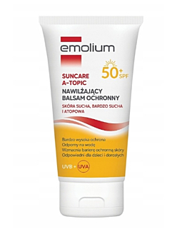 Emolium Suncare A-Topic Balsamo Protettivo Idratante SPF50+ 150 ml