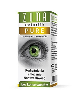Zuma Świetlik Pure, Łagodzące krople do oczu bez konserwantów