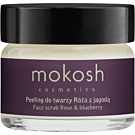 Mokosh Aktywny peeling do twarzy, Róża z jagodą 
