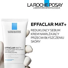 LA ROCHE-POSAY EFFACLAR MAT+ 9個セット La Roche-Posay Effaclar Mat Seboregulujący krem przeciw