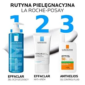 LA ROCHE-POSAY EFFACLAR MAT+ 9個セット La Roche-Posay Effaclar Mat+ Regulujący krem nawilżający