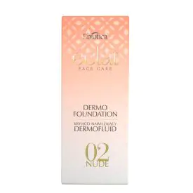 L'biotica Eclat Dermofluid kryjąco-nawilżający, 02 Nude
