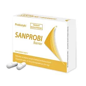 Sanprobi Barrier - Probiotyk dla jelit, 40 kapsułek