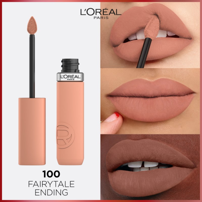 L’Oréal Paris Matte Resistance Pomadka do ust w płynie 100 Fairytale Ending