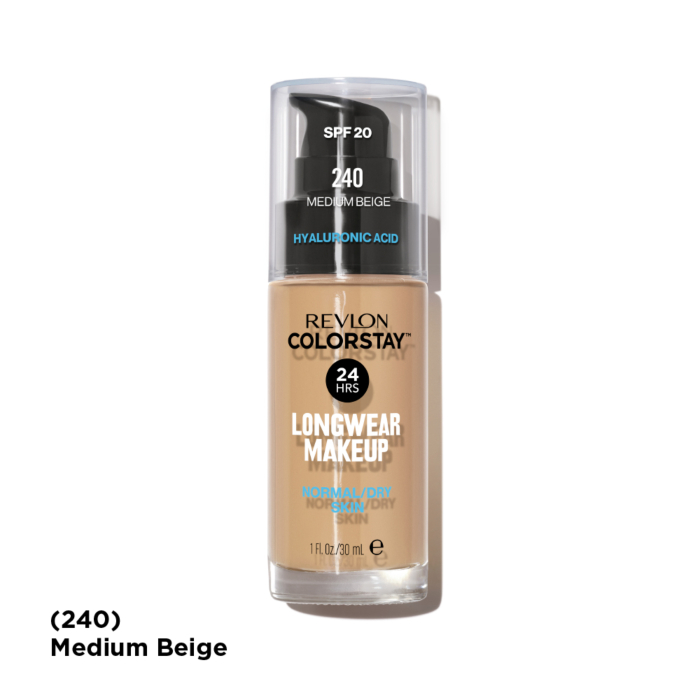 Revlon Colorstay Podkład do cery normalnej i suchej, 240 Medium Beige