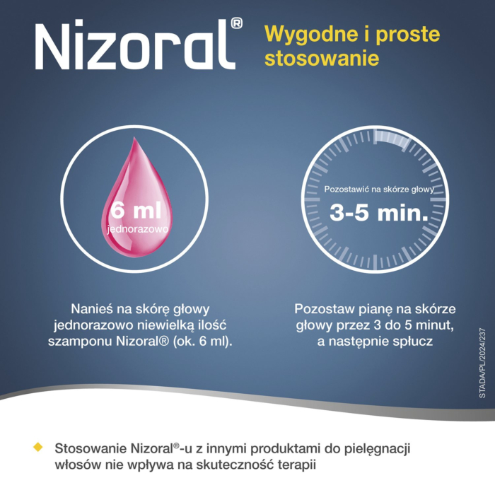 Nizoral 20 mg/g szampon leczniczy, 60 ml 