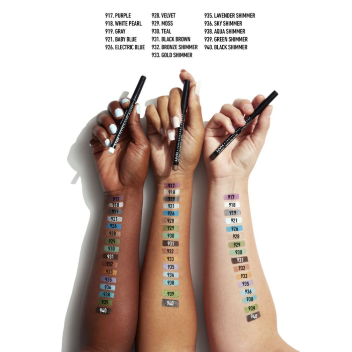 NYX Slim Eye Pencil Kredka do oczu Black Brown