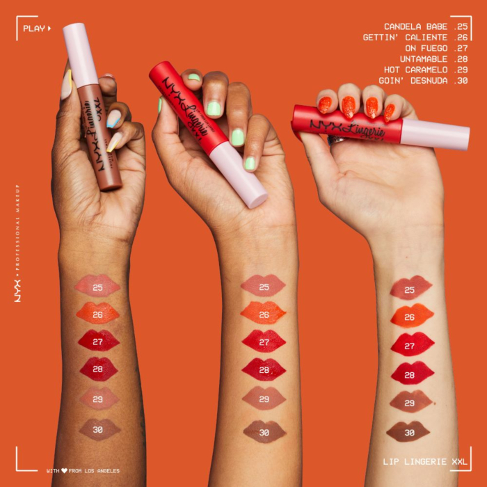NYX Lip Lingerie XXL Szminka w płynie Getting Caliente