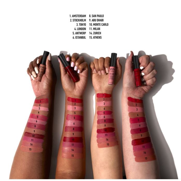 NYX Soft Matte Lip Cream Szminka w płynie Amsterdam