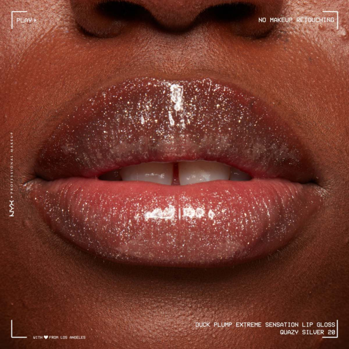 NYX Duck Plump Błyszczyk do ust, Quazy Silver