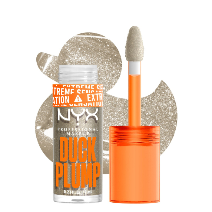 NYX Duck Plump Błyszczyk do ust, Quazy Silver