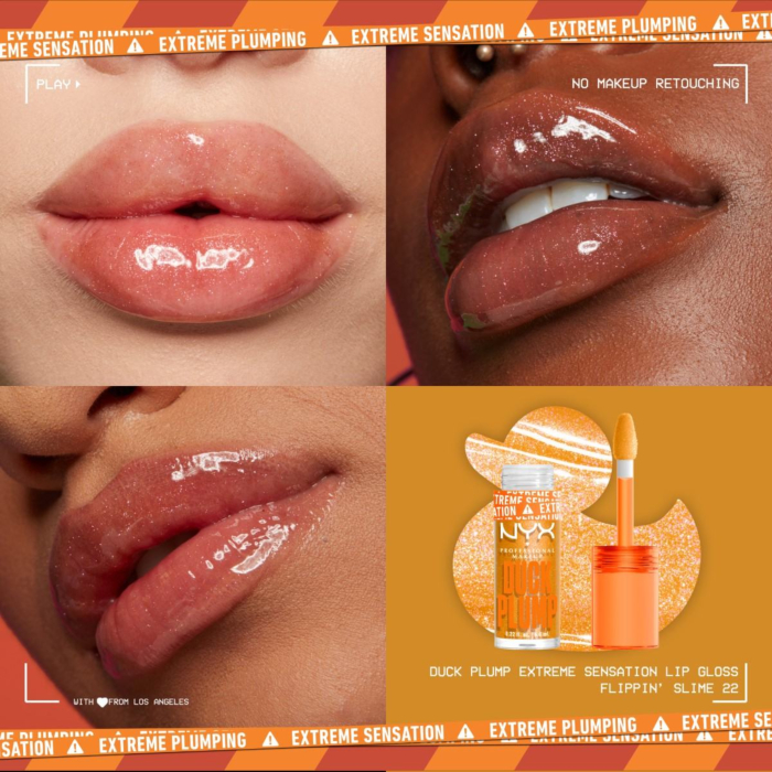 NYX Duck Plump Błyszczyk do ust, Flippin Slime
