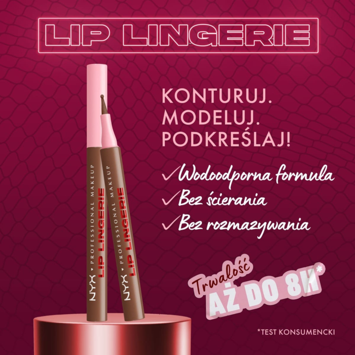 NYX Lip Lingerie Konturówka do ust z tintem, Up To No Good