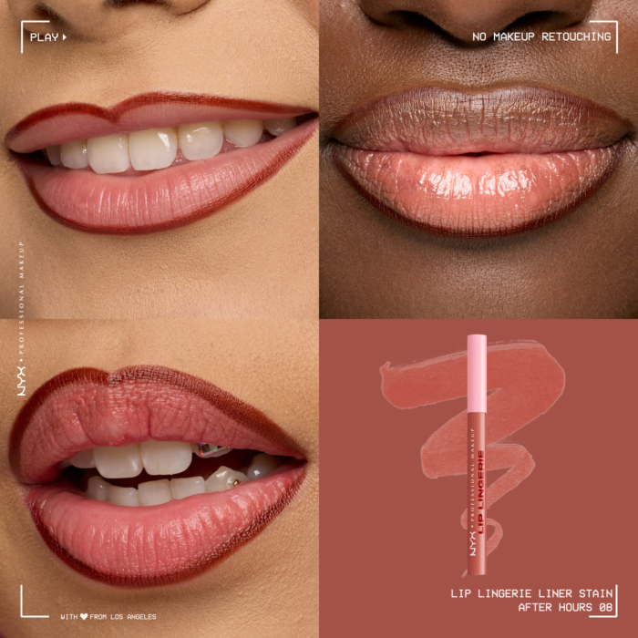 NYX Lip Lingerie Konturówka do ust z tintem, After Hours