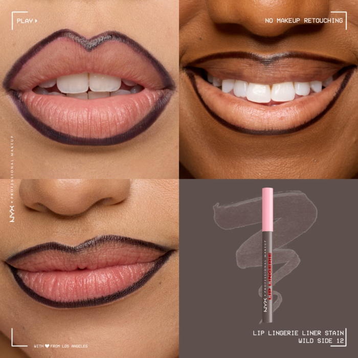 NYX Lip Lingerie Konturówka do ust z tintem, Wild Side