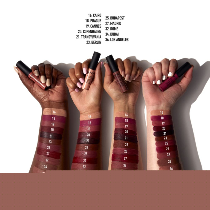 NYX Soft Matte Lip Cream Szminka w płynie Cairo