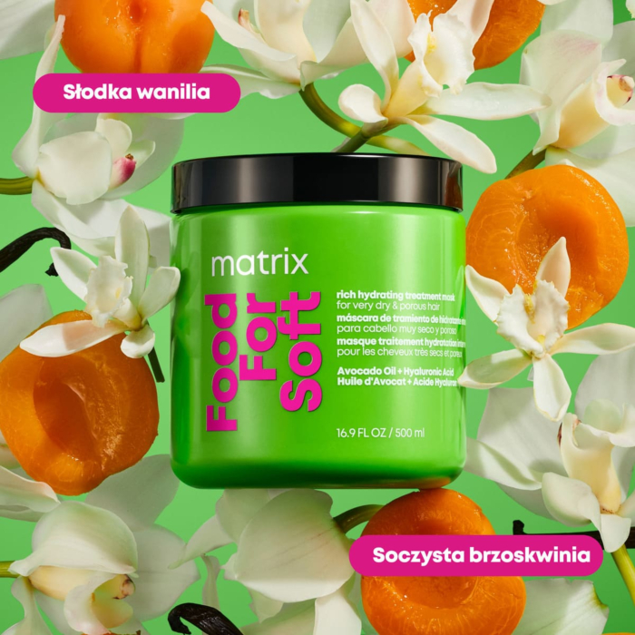 Matrix Food For Soft Maska do włosów Intensywne nawilżenie 