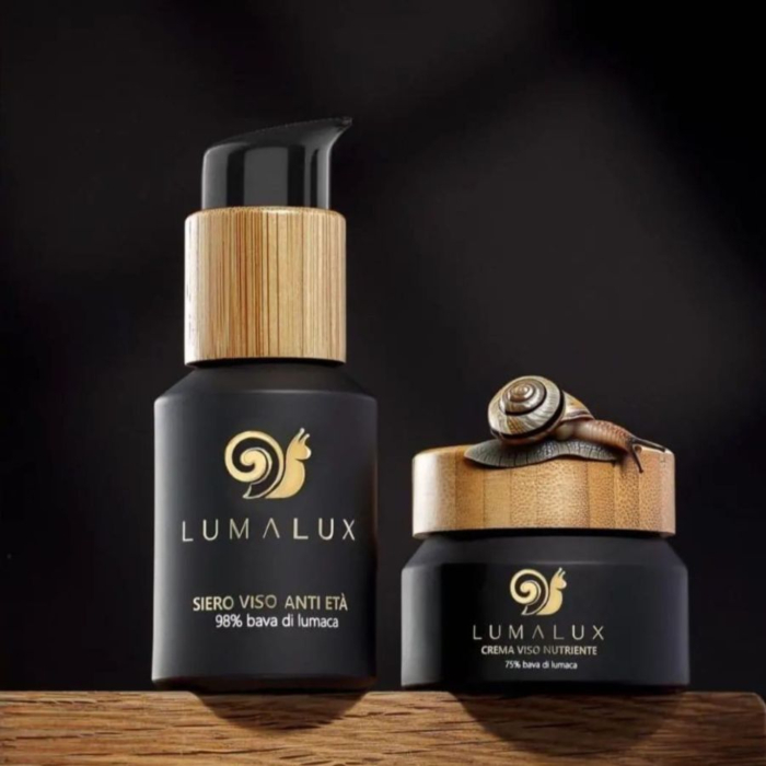 Lumalux Zestaw krem i serum ze śluzem ślimaka