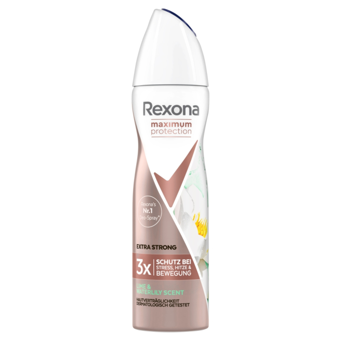 Rexona Deo Spray Maximum Protection Lime And Waterlily