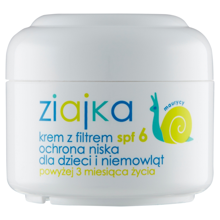 Ziajka Sun Krem dla dzieci z Filtrem SPF 6 
