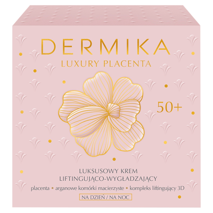 Dermika Luxury Placenta Krem liftingująco-wygładzający 50+ na dzień i na noc