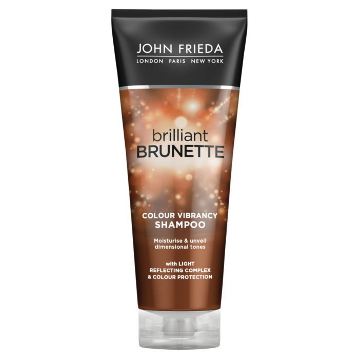 John Frieda Briliant Brunette Nawilżający szampon do ciemnych włosów