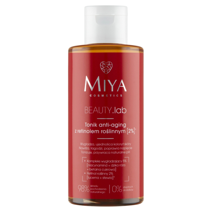 Miya Beauty.Lab Tonik Anti-Aging z Retinolem Roślinnym (2%)