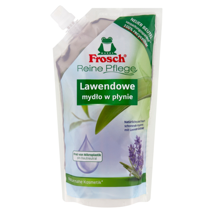Frosch Lawendowe Mydło w płynie Refill, 500 ml