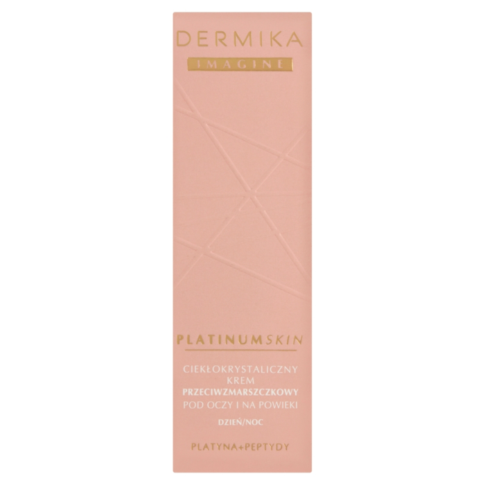 Dermika Imagine Platinum Skin Ciekłokrystaliczny krem Przeciwzmarszczkowy pod oczy i na Powieki