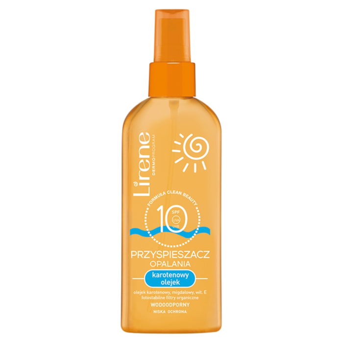Lirene Sun Przyspieszacz opalania Olejek karotenowy SPF 10 