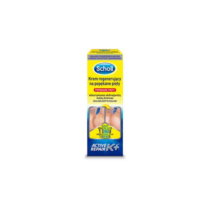 Scholl Krem regenerujący na popękane pięty
