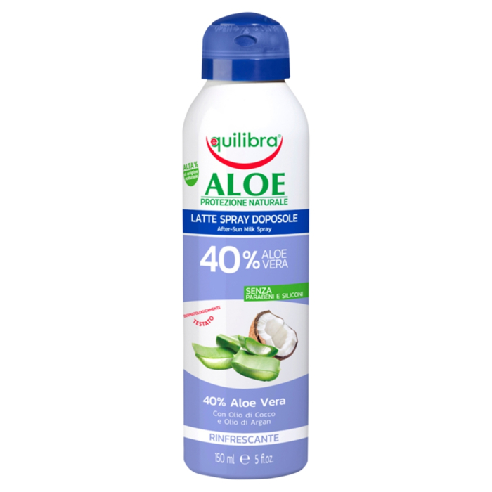 Equilibra Aloesowe Mleczko po opalaniu Spray 