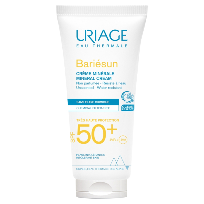 Uriage Bariesun Krem mineralny do twarzy i ciała SPF50+