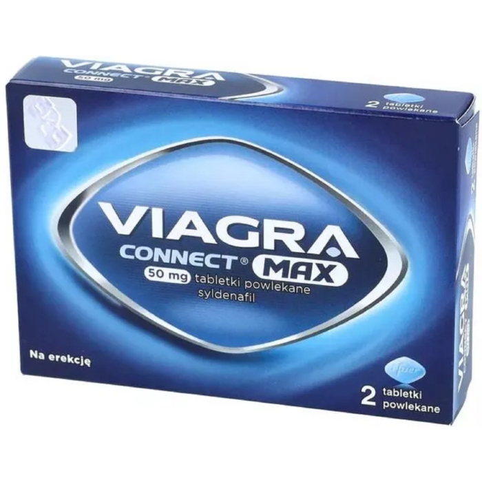 Viagra Connect Max 50 mg, 2 Tabletki Powlekane