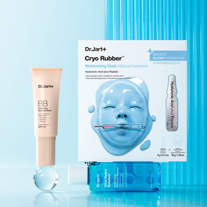 Dr.Jart+ Cryo Rubber™ Moisturizing Mask Maseczka nawilżająca z kwasem hialuronowym