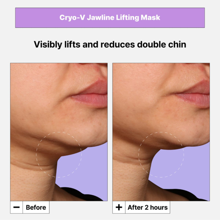 Dr. Jart+ Cryo V-Sculpt Maska do twarzy liftingująca linię żuchwy, 8g
