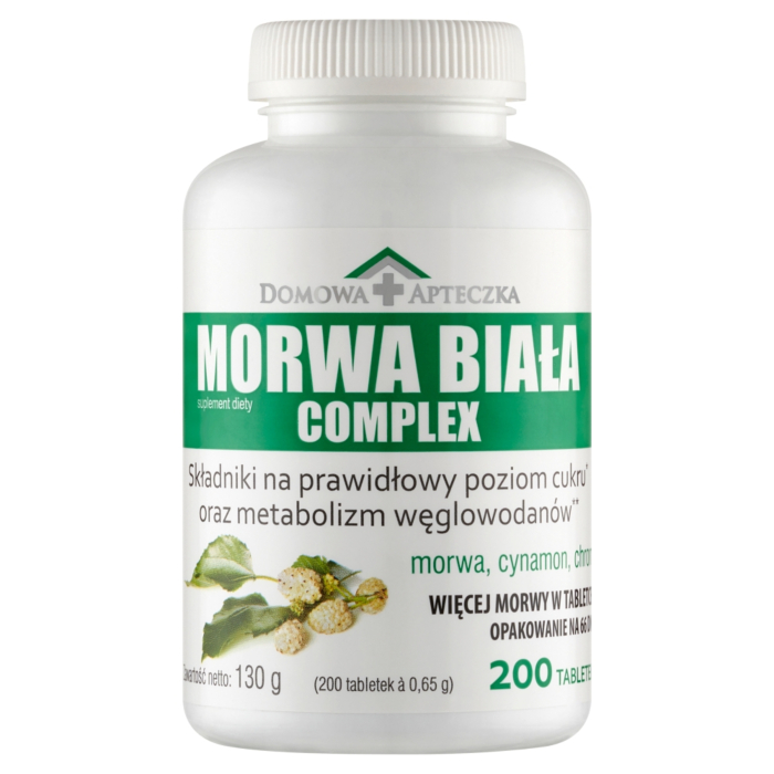 Domowa Apteczka Morwa Biała Complex, Kapsułki 200 szt.