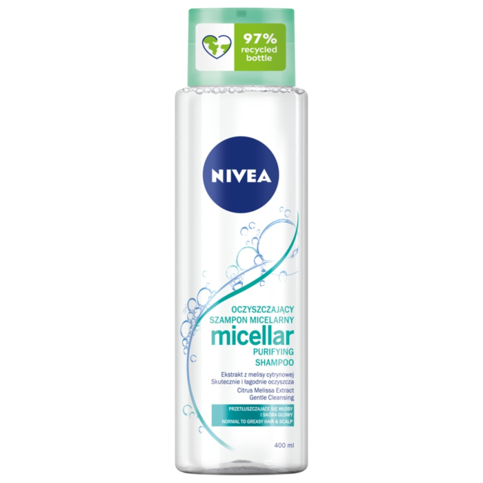 Nivea Hair Care Głęboko Oczyszczający Szampon Micelarny